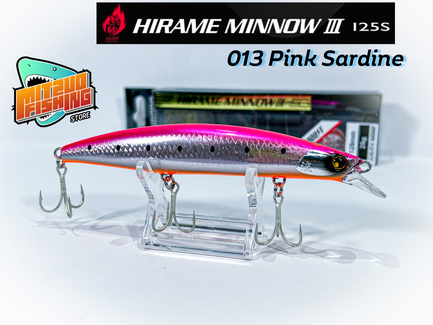 Señuelo SHIMANO Hirame Minnow 3 125S PERUVIAN EDITION