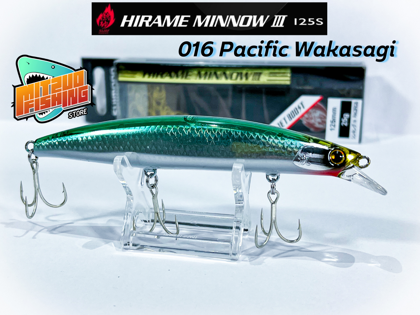 Señuelo SHIMANO Hirame Minnow 3 125S PERUVIAN EDITION