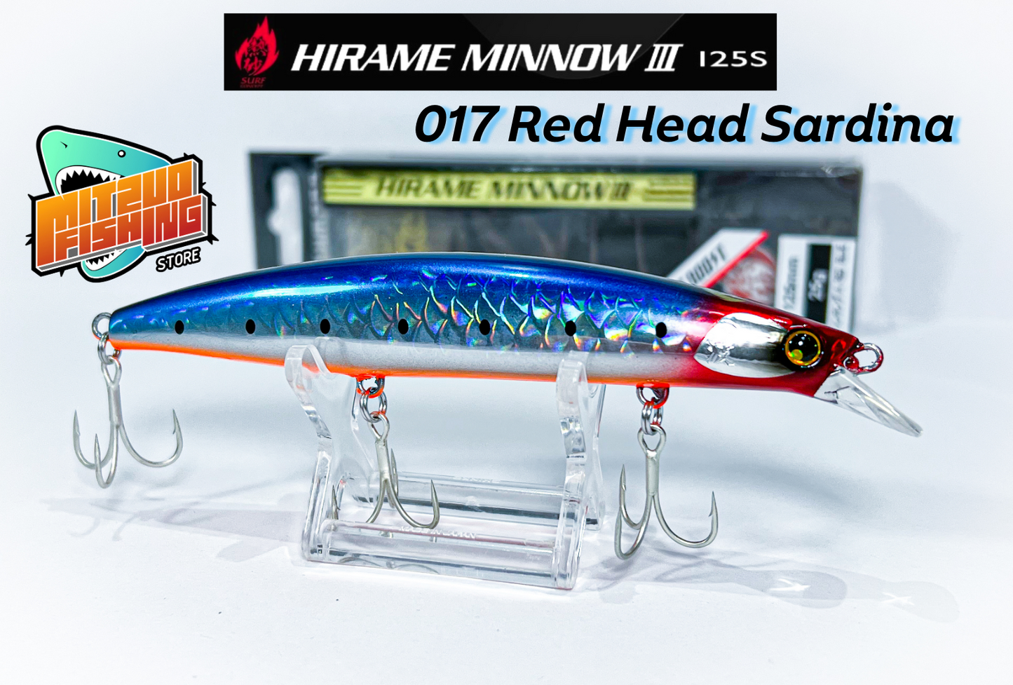Señuelo SHIMANO Hirame Minnow 3 125S PERUVIAN EDITION