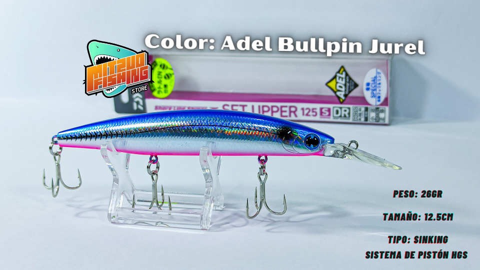 Señuelo DAIWA SetUpper 125S-DR 26gr