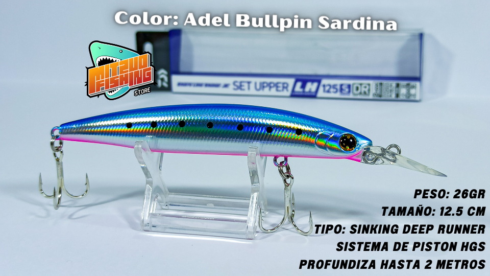 Señuelo DAIWA SetUpper 125S-DR LUNKER HUNTER