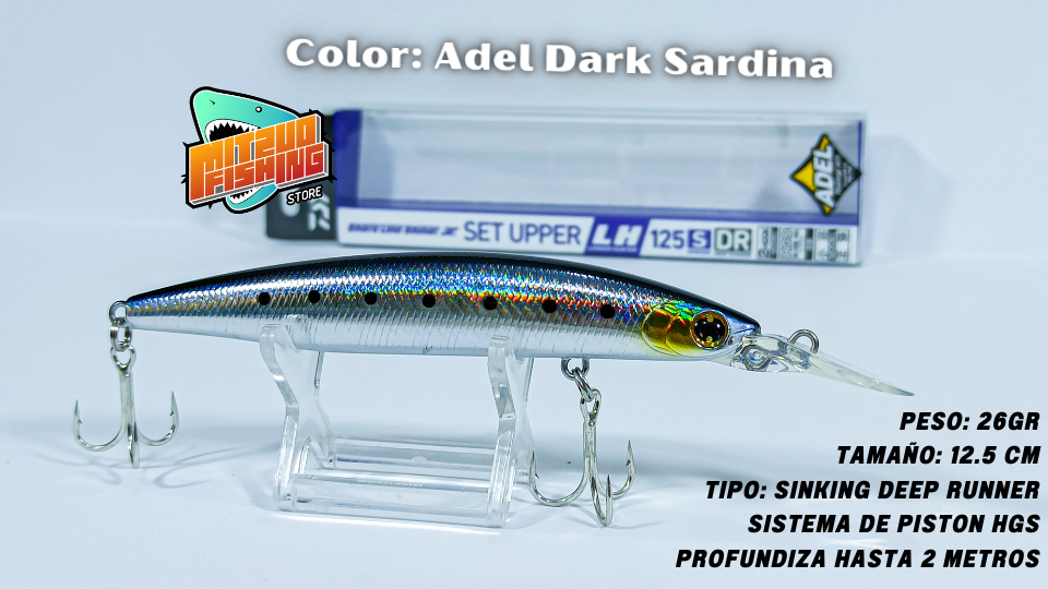 Señuelo DAIWA SetUpper 125S-DR LUNKER HUNTER