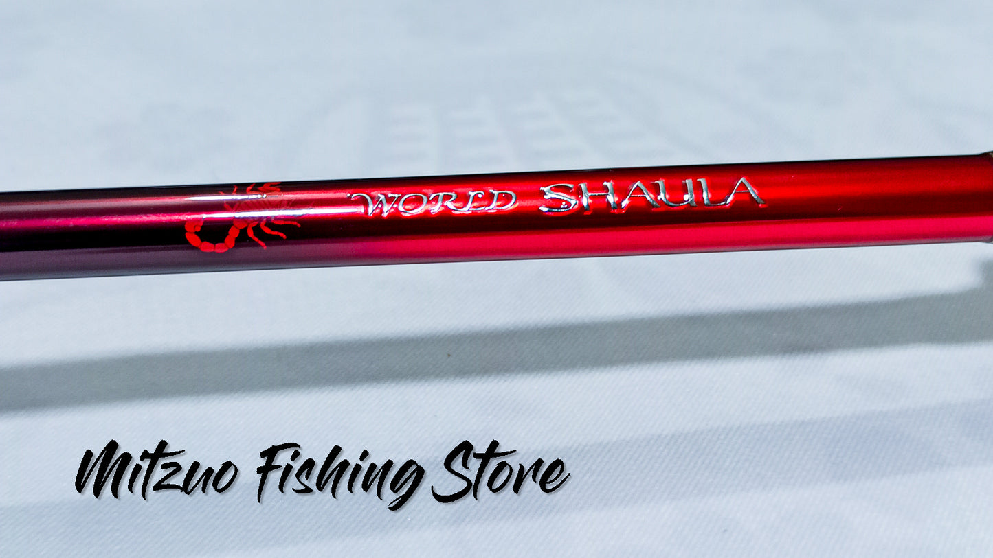 Shimano World Shaula 2833RS-2 Caña de pescar Spinning