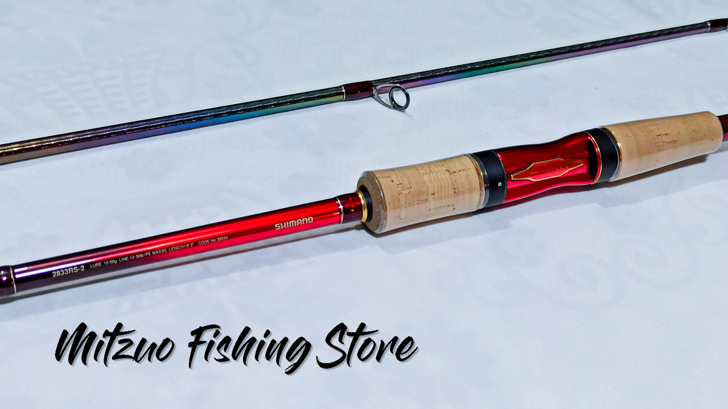 Shimano World Shaula 2833RS-2 Caña de pescar Spinning