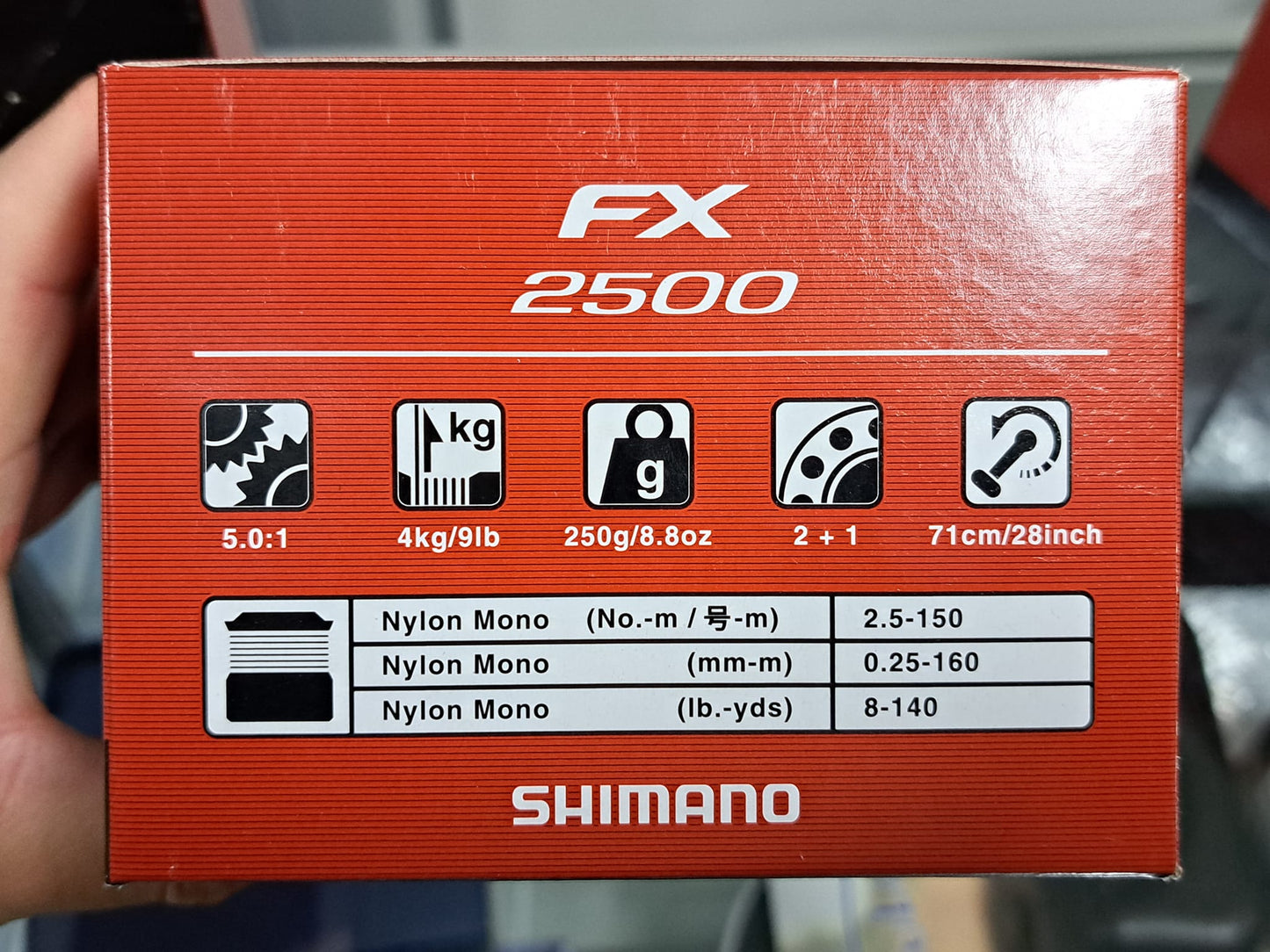 Shimano FX 2500 Carrete Spinning Trucha