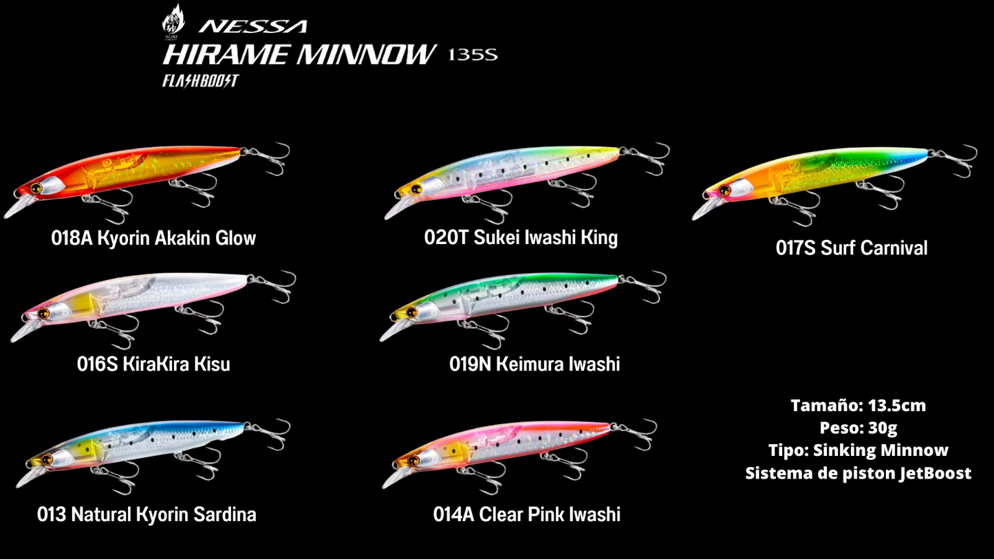 2023 Hirame Minnow FLASHBOOST 135S