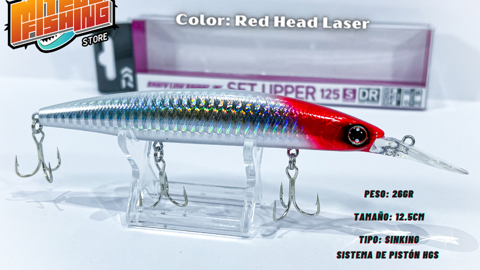 Señuelo DAIWA SetUpper 125S-DR 26gr