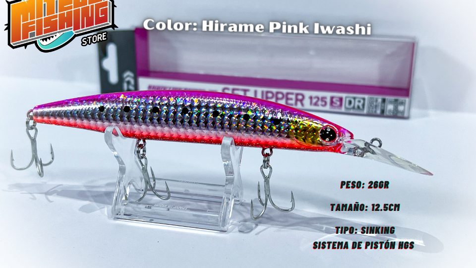 Señuelo DAIWA SetUpper 125S-DR 26gr