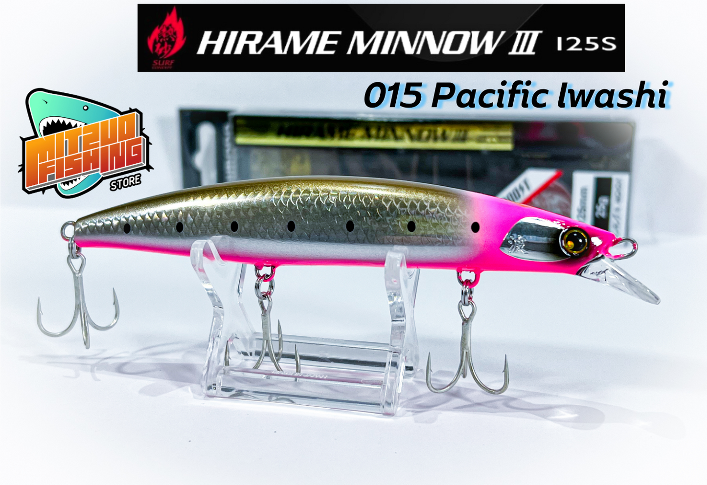Señuelo SHIMANO Hirame Minnow 3 125S PERUVIAN EDITION