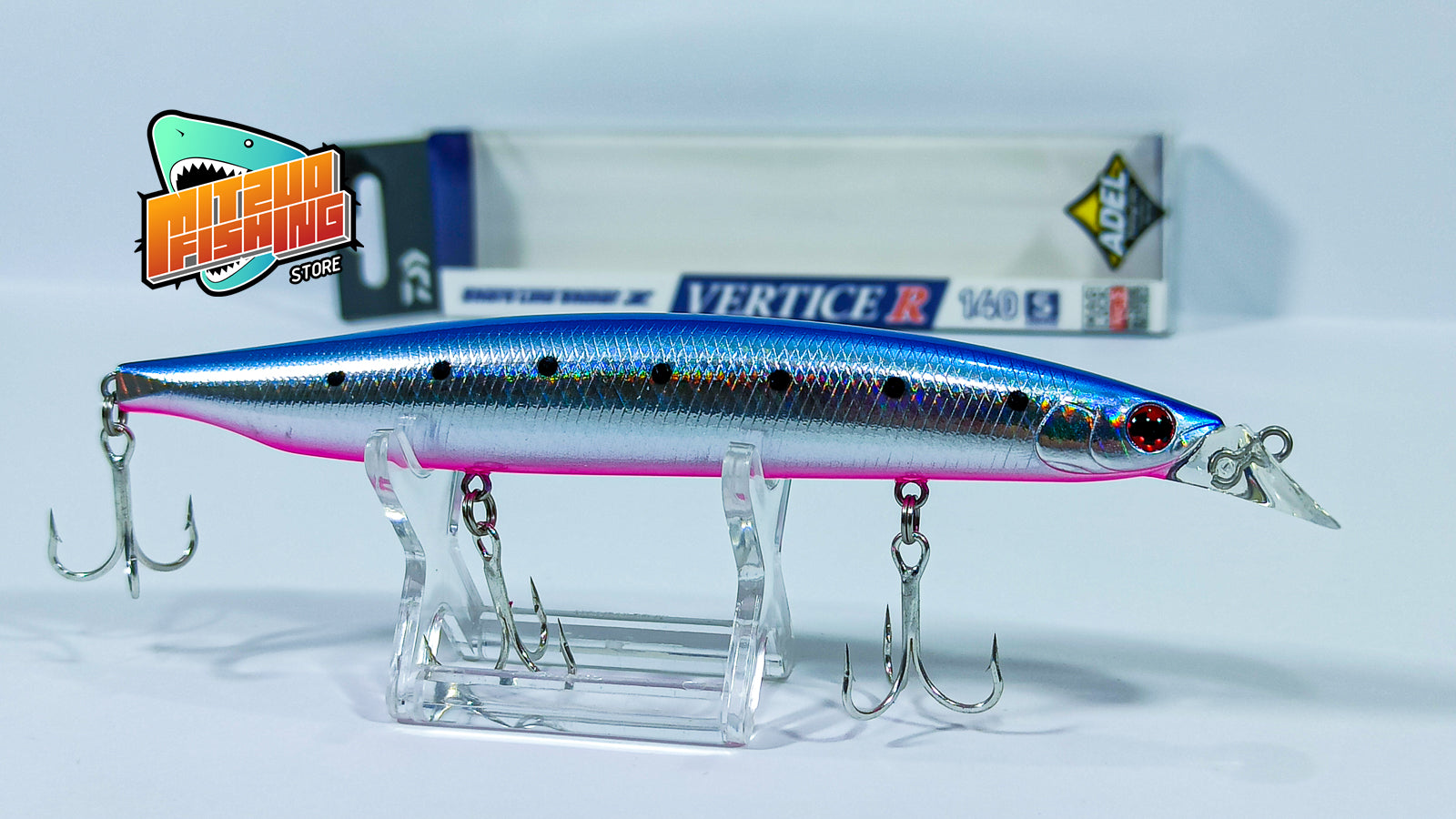 Daiwa ShoreLineShiner Z Vertice R 140S Señuelo de pesca – MITZUO