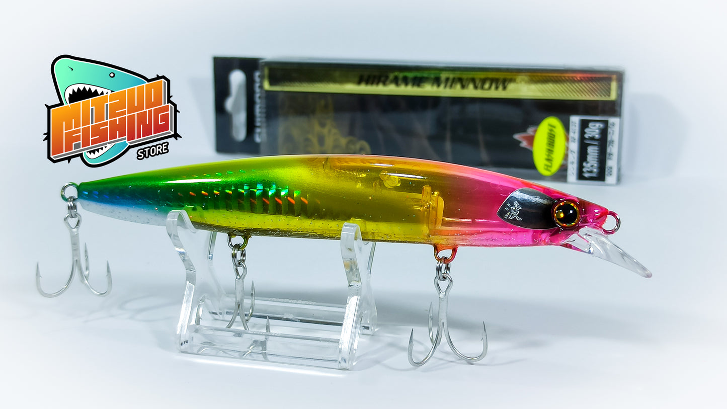 Shimano Hirame Minnow FLASHBOOST 135S Sinking Señuelos de pesca