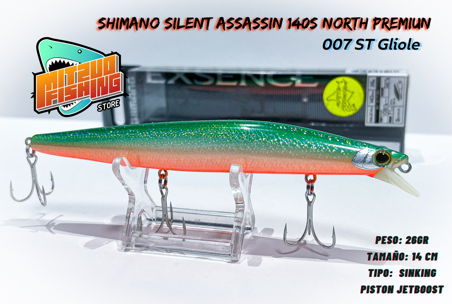 Señuelo SHIMANO Silent Assassin 140S Edicion North Premiun