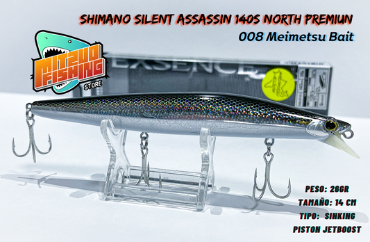 Señuelo SHIMANO Silent Assassin 140S Edicion North Premiun